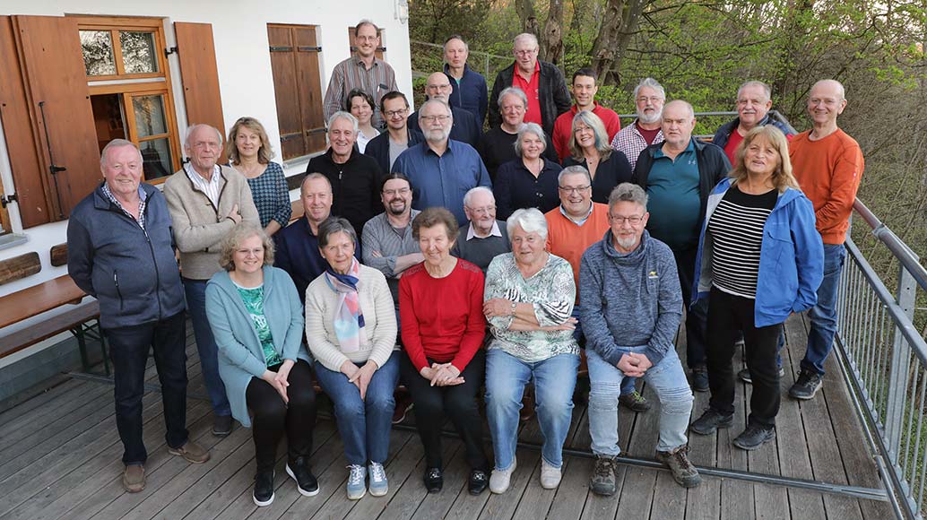 Gruppenfoto der Jahreshauptversammlung 2023